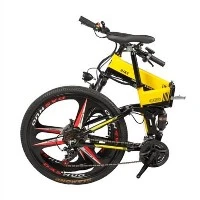 Elektrisk Downhill Mountain Bike Hopfällbar Typ